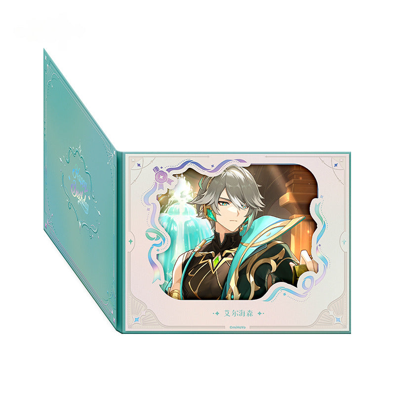 Pre-order Genshin Impact Flip Style Flower Window Colored Paper 2025 Day of Destiny Series