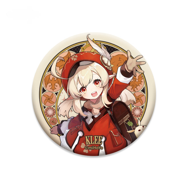 Genshin Impact Badge Mondstadt Theme