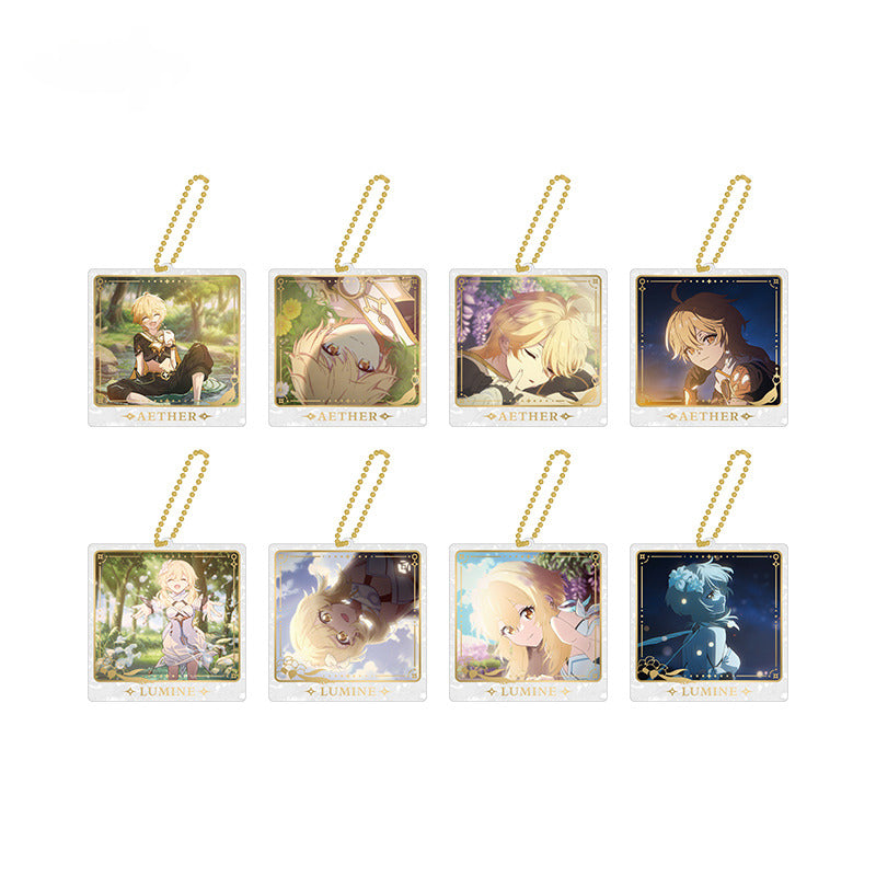 Genshin Impact Photo Card Blind Box Hanging & Display Acrylic The Road Not Taken Series