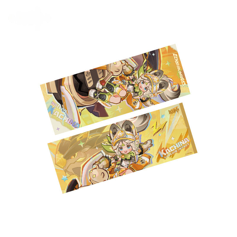 Genshin Impact Badge Standee Laser Ticket Traces of Artistry Series