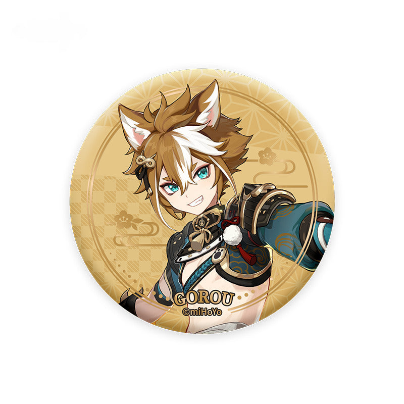 Genshin Impact Character Badge Inazuma City Theme