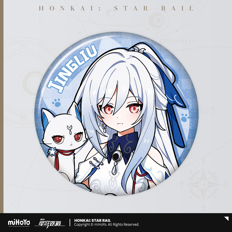 Honkai: Star Rail Badge Little Kitten Series