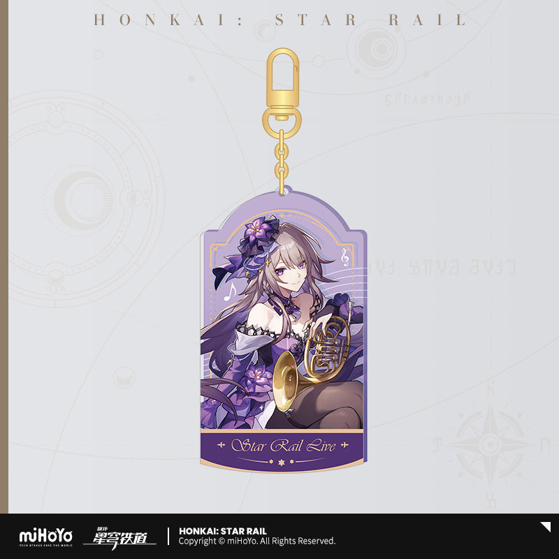 Honkai: Star Rail Acrylic Pendant Star Rail LIVE Series