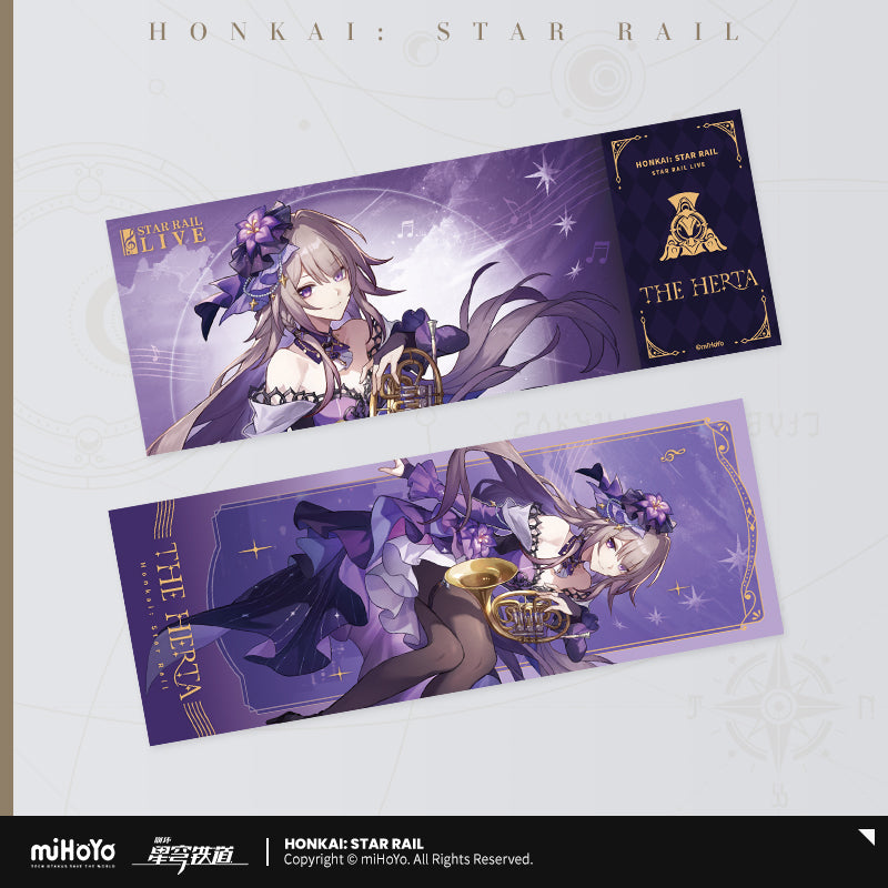 Honkai: Star Rail Laser Ticket Star Rail LIVE Series