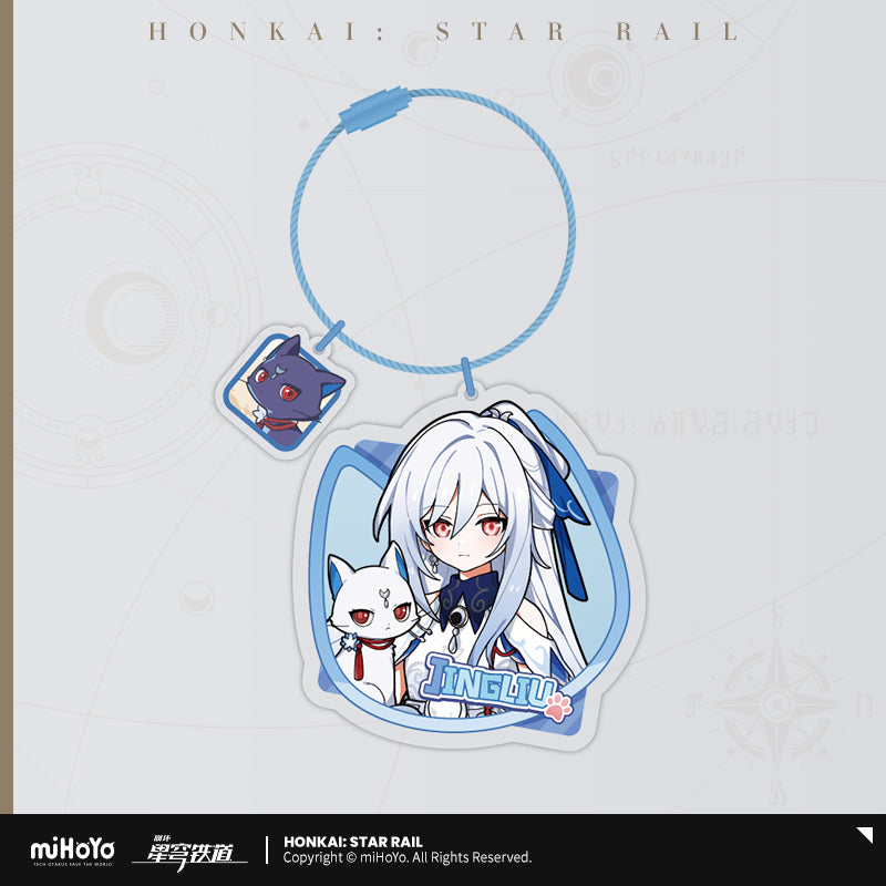 Honkai: Star Rail Acrylic Pendant Little Kitten Series
