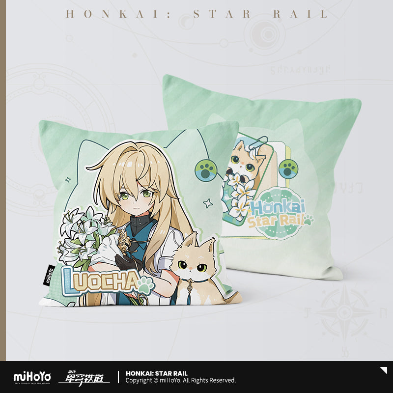 Honkai: Star Rail Square Pillow Little Kitten Series