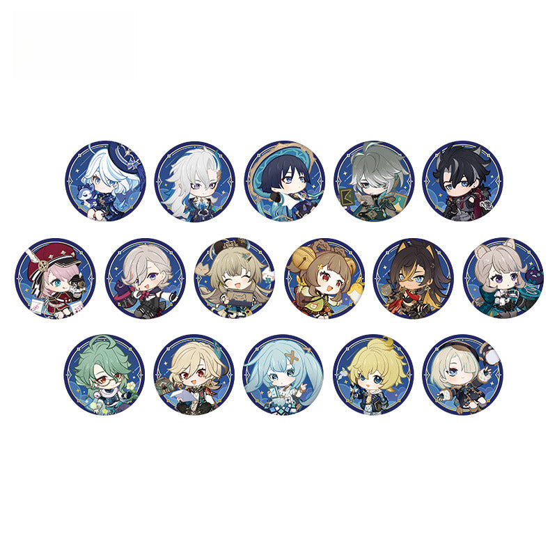 Genshin Impact Badge Starlight Letter Series