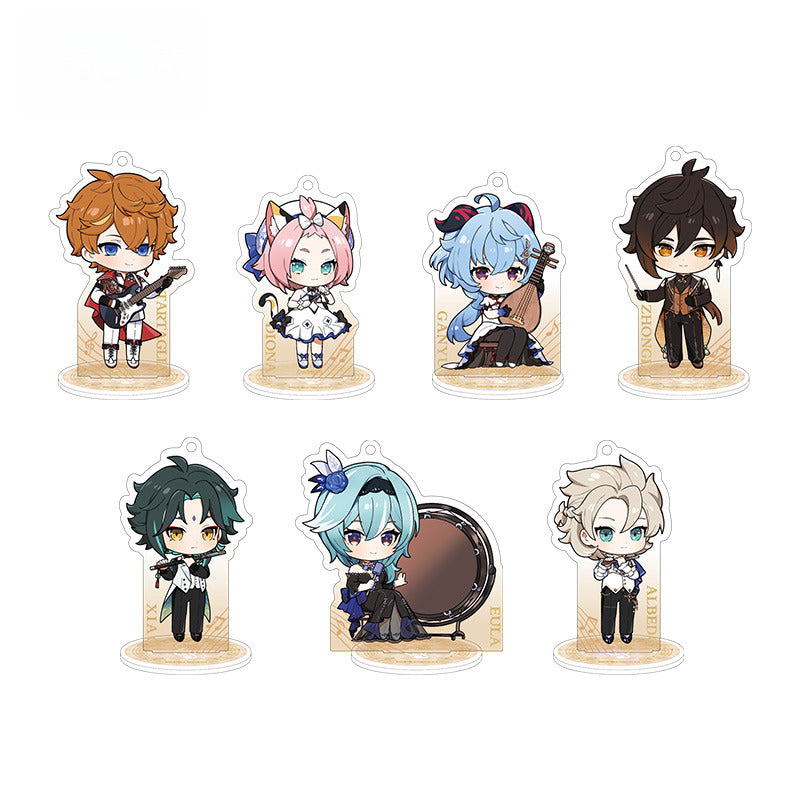 Genshin Impact Character Chibi Mini Standee Concert Theme