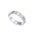 Link Click Ring Cheng Xiaoshi Lu Guang Link Click Pair Ring