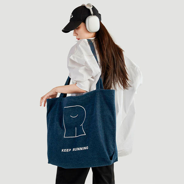 ZJSTV Keep Running Official Merch – R Denim Bag