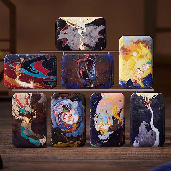 Chinese mythology pin for fans.