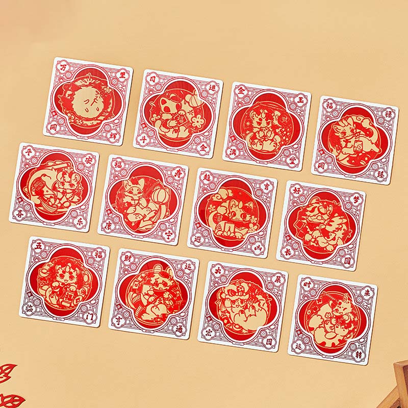 Fabulous Beasts Window Flower Card Blind Box