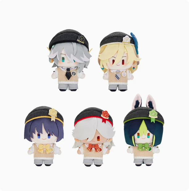 Pre-order Genshin Impact Scholarly Curiosities Dress-up Plush Doll Alhaitham Kaveh Wanderer Cyno Tighnari