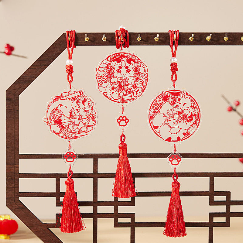 Mythical Creature Acrylic Keychain Dimensions 3mm Thickness