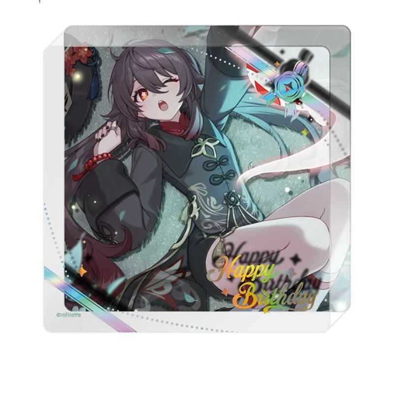 Pre-order Genshin Impact Day of Destiny  Birthday Series Thick Acrylic Coaster 2025H2