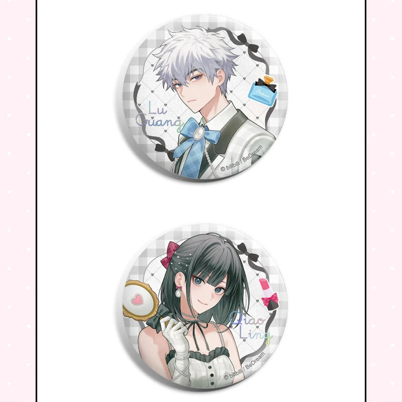 Link Click  fanfancy+ Ruru Ribbon Series Badge
