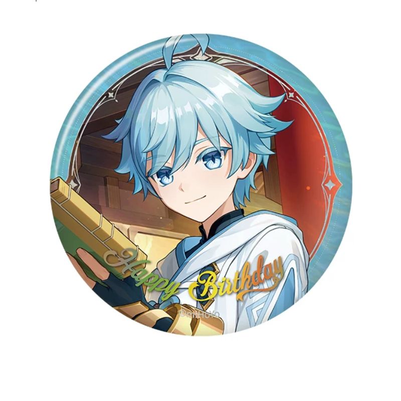 Pre-order Genshin Impact Day of Destiny  Birthday Series Badge