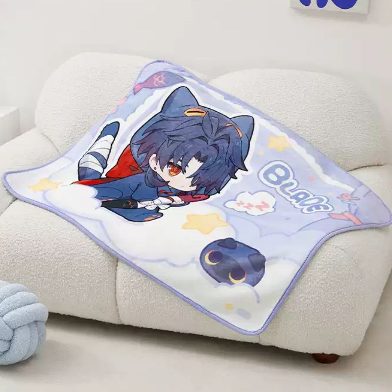Honkail:Star Rail Blade plush blanket