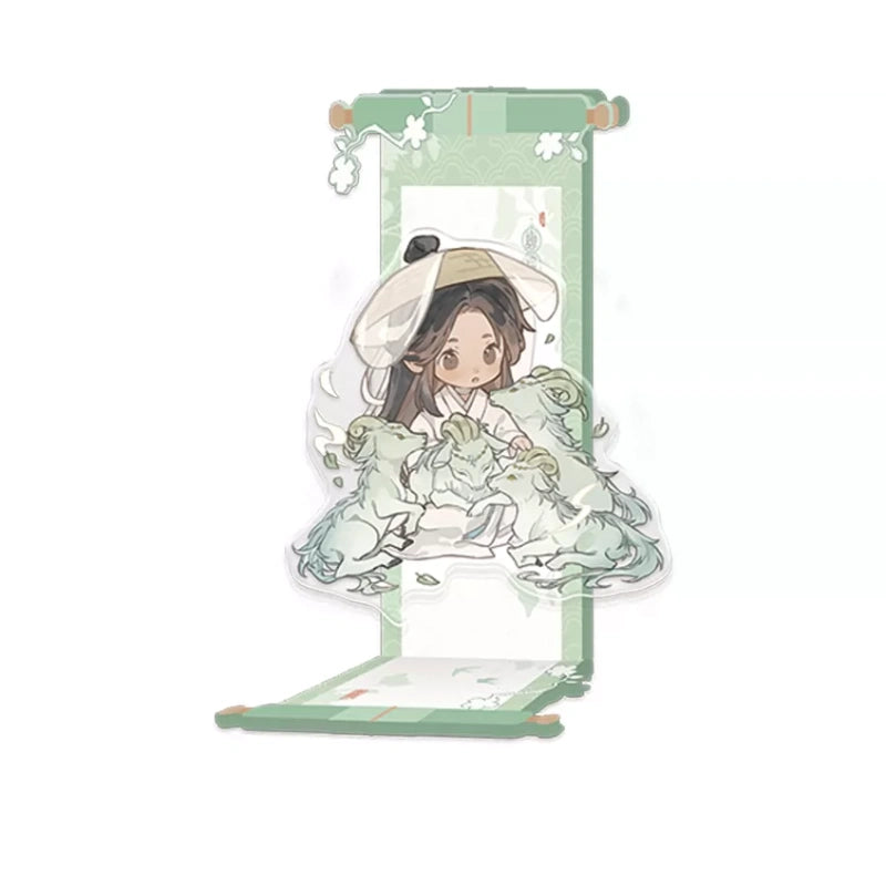 Heaven Official’s Blessing Four Spirits Series Magnet Charm Bookmark Ornament Scroll Shikishi