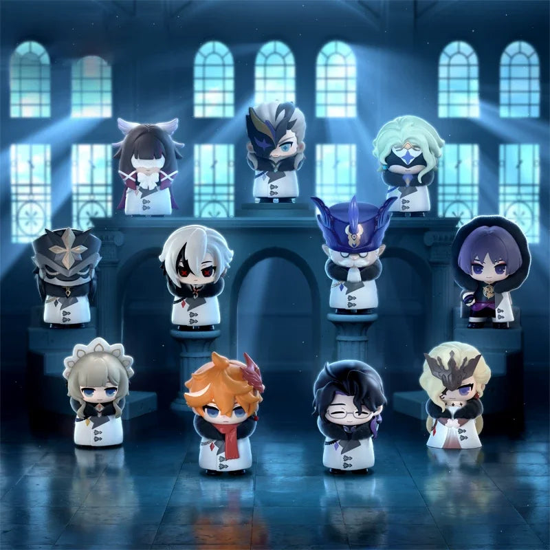 Genshin Impact Fatui Harbingers Chibi Box Eggs