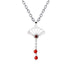 Link Click Vein& Xia Fei Wax Rope Pendant Necklace