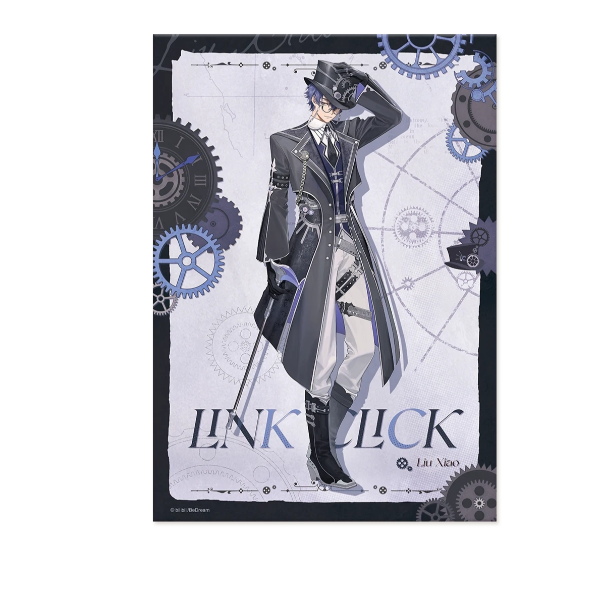 Pre-order Link Click Steam Age Borderless Tactile Silver Paper