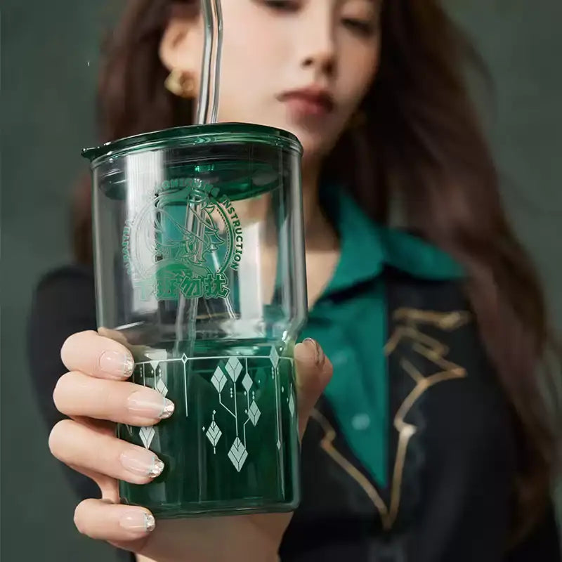 Pre-order Genshin Impact Alhaitham Impression Themed Series Lidded Straw Tumbler Gift Set