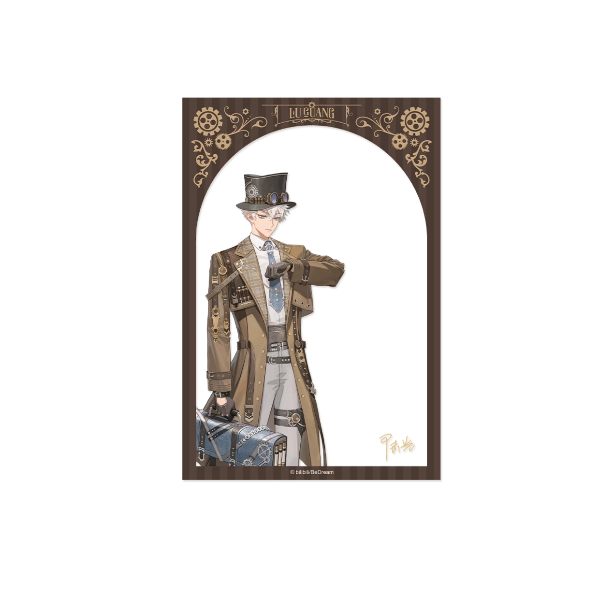 Pre-order Link Click Steam Age Acrylic Card