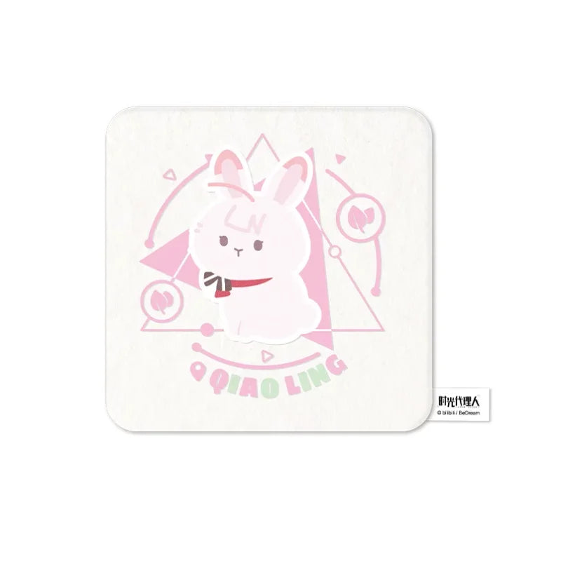 Link Click Gleam of Desolation Series Chibi Animal Coaster Camping Cutlery Set Carabiner Laser Ticket