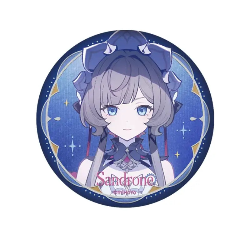 Genshin Impact Sandrone What Reflect Itself in Mirror Walerz Series Merch Badge Postcard