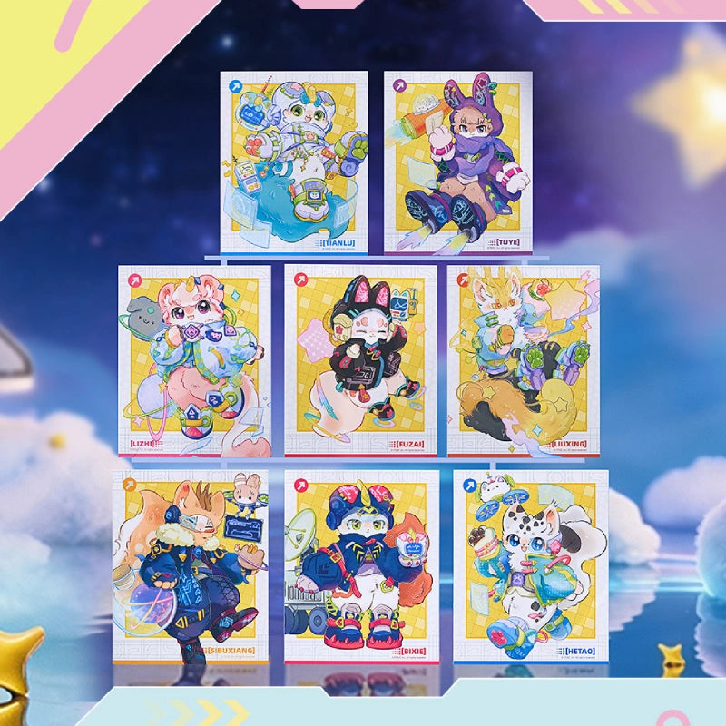 Fabulous Beasts Stellar Drift Instant Photo-Style Polaroid Blind Box
