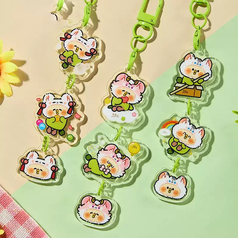 Fabulous Beasts Cute Acrylic Keyring