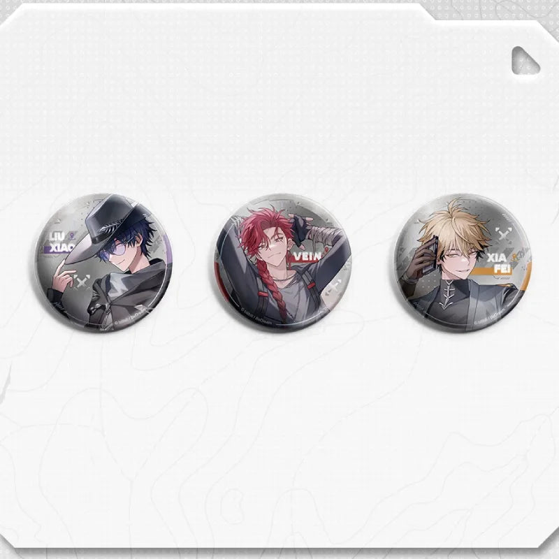 Link Click Gleam of Desolation Series Badge(Vein,Liu Xiao,Xia Fei)