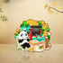 CCTV iPanda lazy panda fridge magnet