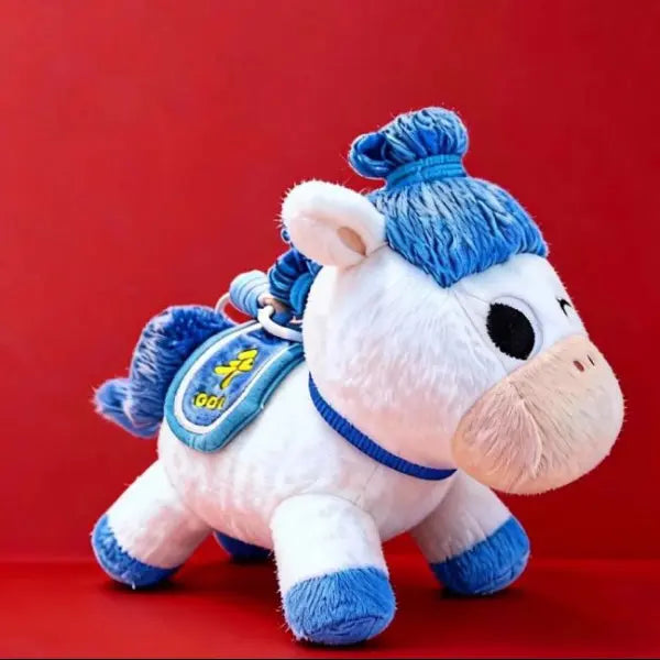 CCTV's small horse pendant represents "peace, prosperity, and gentleness".