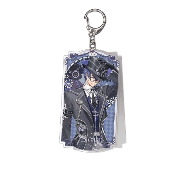 Pre-order Link Click Steam Age Mirror Acrylic Pendant