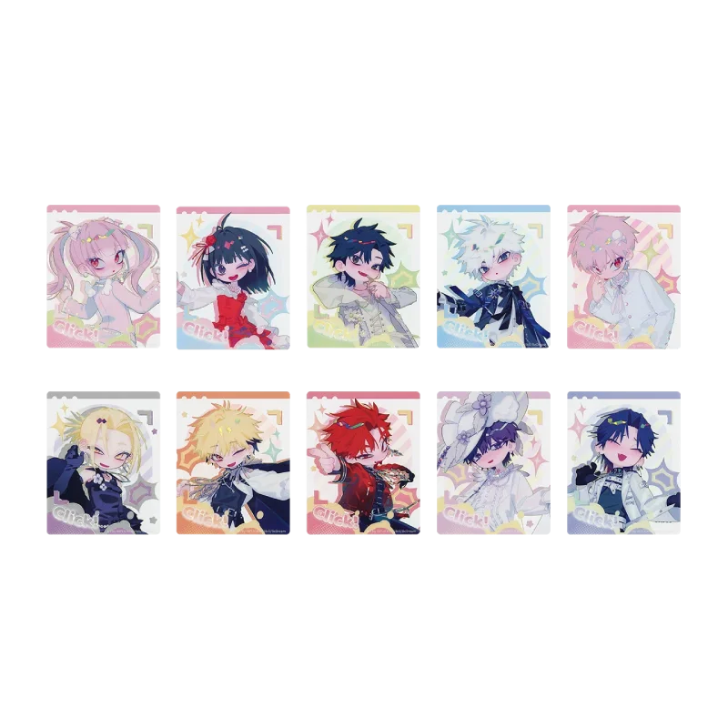 Link Click Dream Out! Chibi Badge PhotoCard Charm