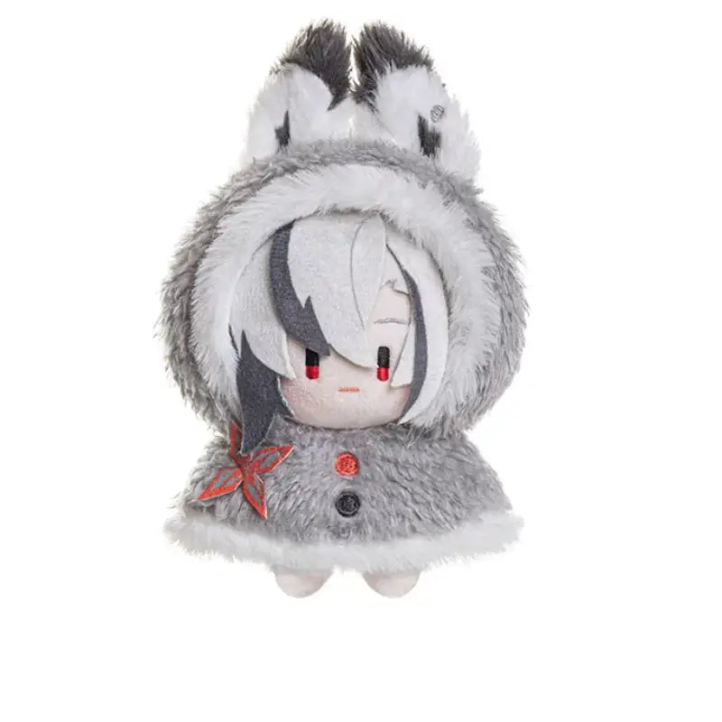 Genshin Impact Fun in the Snow Arlecchino cute plush keychain