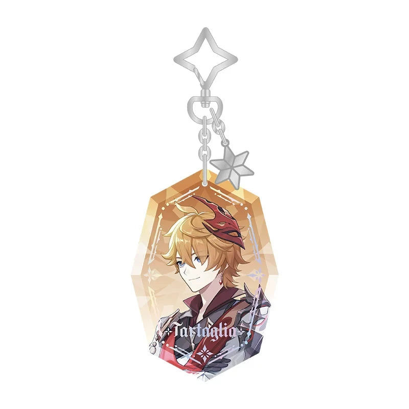 Genshin Impact Everwinter Without Mercy Series Snezhnaya Merch Badge Acrylic Charm