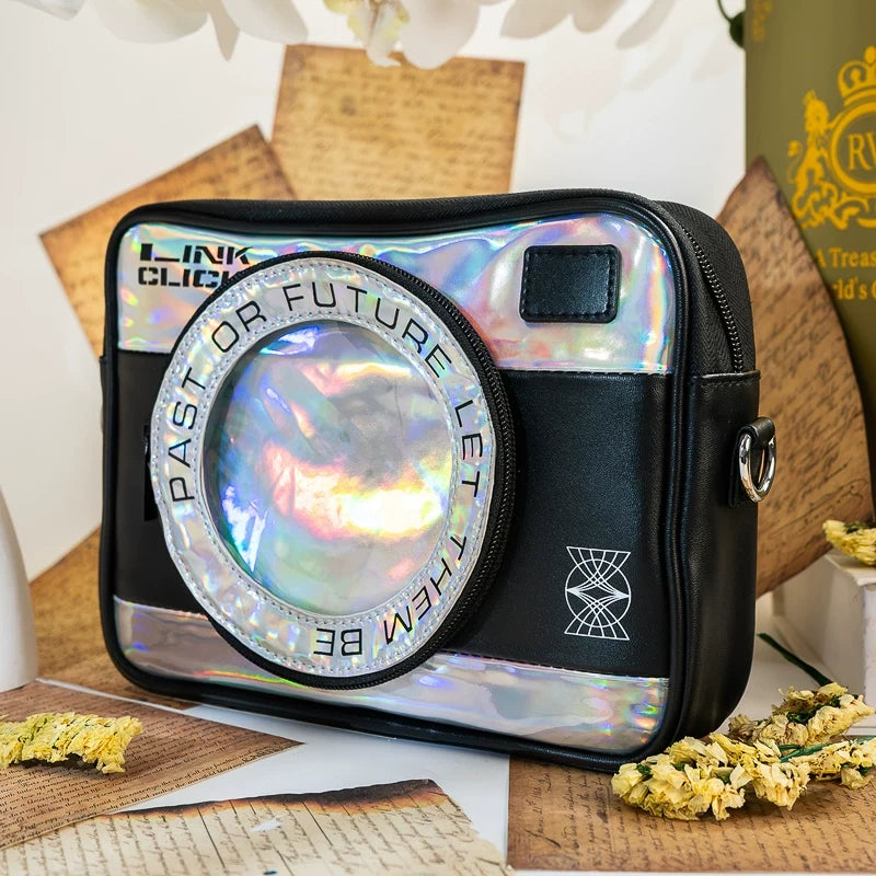 Link Click Frozen Time Holographic Shoulder Bag Cheng Xiaoshi Lu Guang Qiao Ling