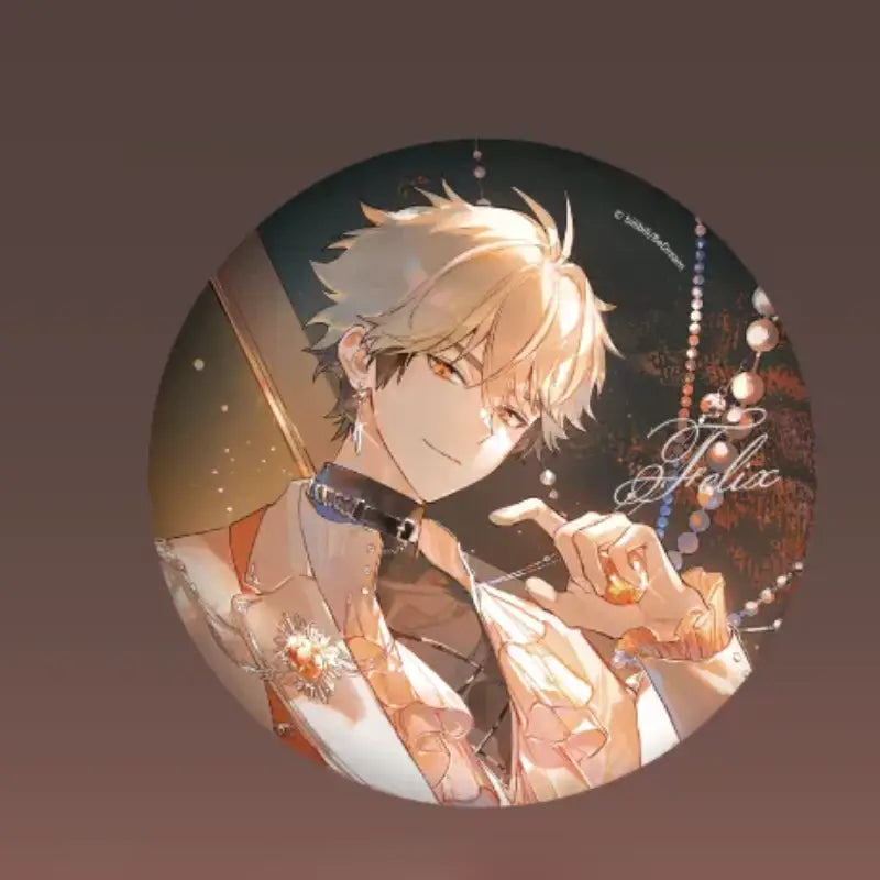 Link Click Gem in the Casket  Badge Ornament