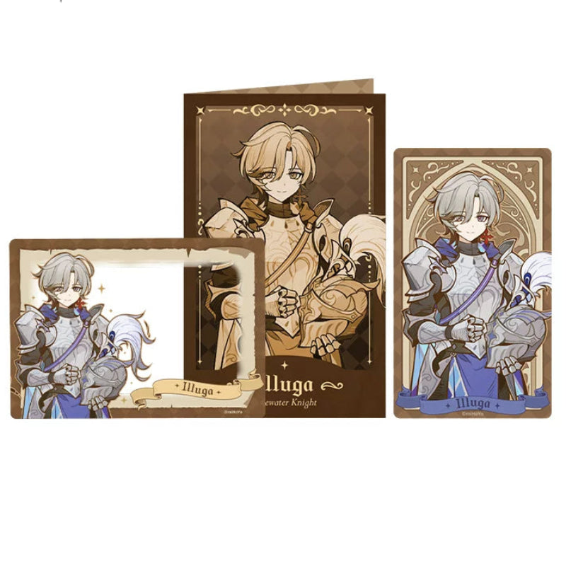 Genshin Impact Tabletop Troupe Series Collectible Ticket Card Set-Illuga