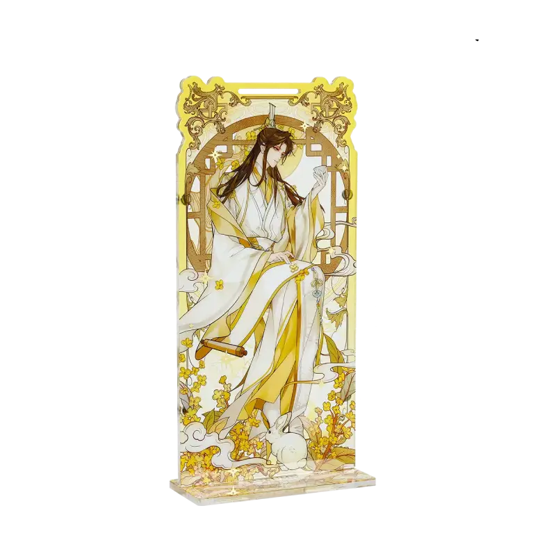 Heaven Official's Blessing Flowers of the Four Seasons Magnetic Acrylic Folding Screen Standee