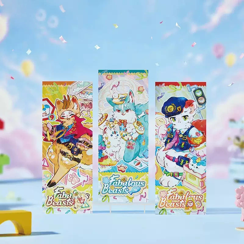 abulous Beasts 9th Anniversary Series Holographic Character Collectible Ticket Blind Box