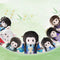 A Mortal's Journey Plush Keychain Badge Han Li Nangong Wan Wang Chan