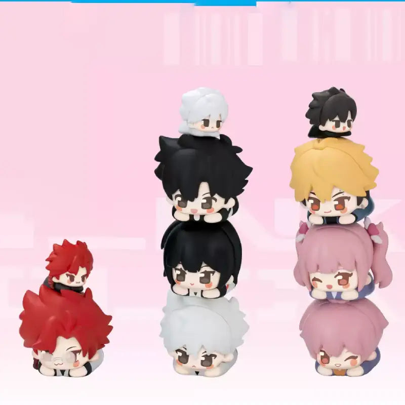 Link Click anime blind box figures stackable mini collectible toys