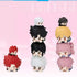 Link Click anime blind box figures stackable mini collectible toys