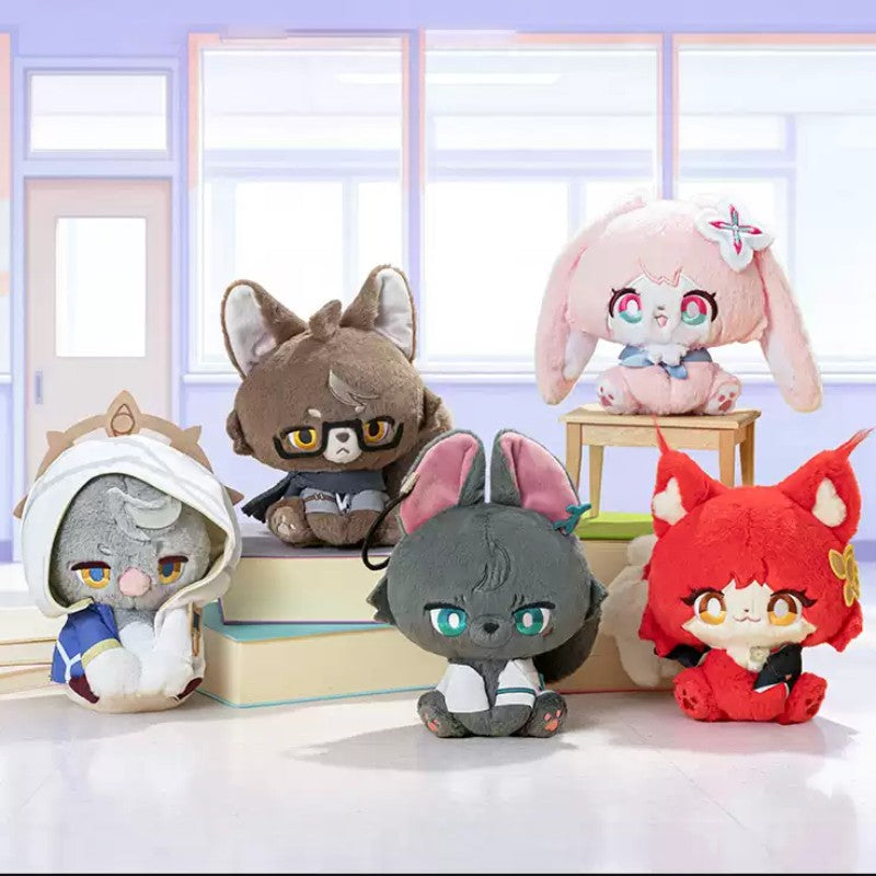 Honkai: Star Rail Fluffy Across the Blue Series Plush Keychain Dan Heng March 7th