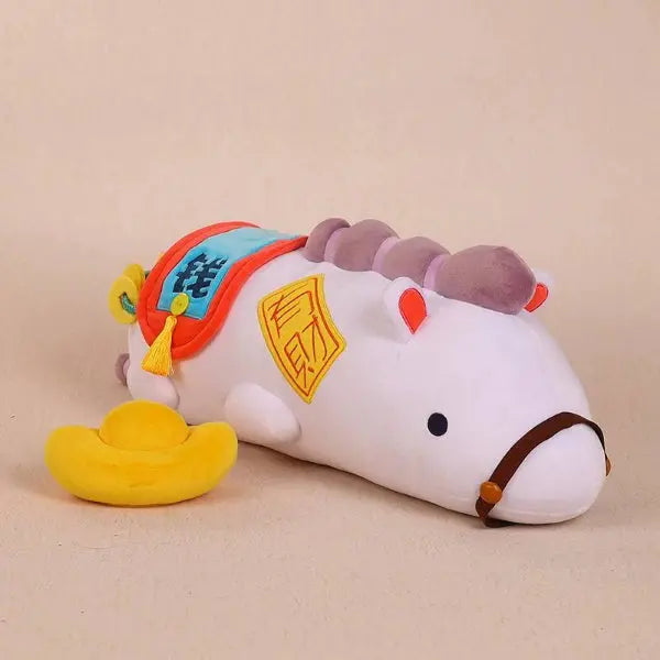 2026  Little Horse Plush Toy with Magnetic Ingot