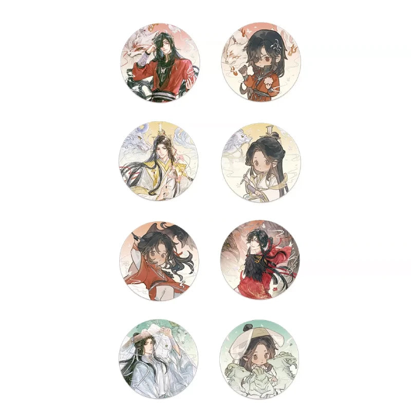 Heaven Official’s Blessing Si Ling Yun Zhang Series Tinplate Badge